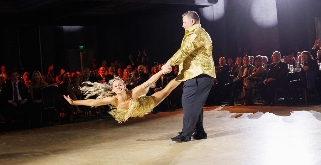 Trevor and Anna dancing